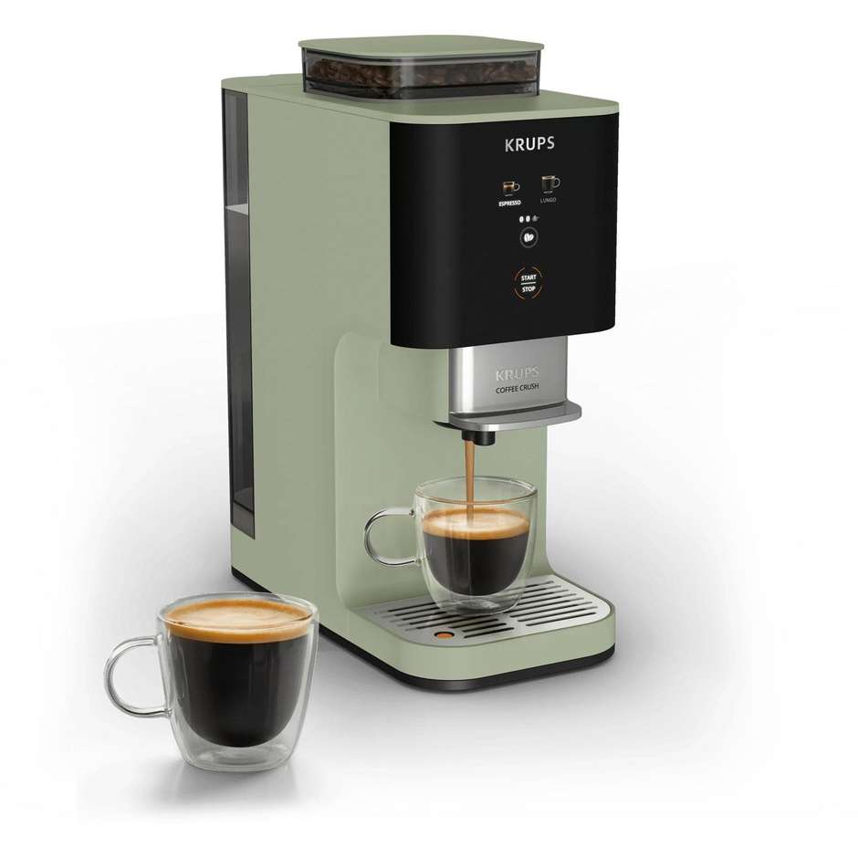 Krups Coffee Crush SA401L Macchina Espresso Automatica Verde