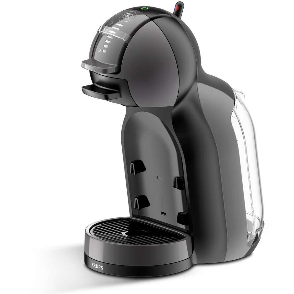 Krups KP1208KV Mini Me macchina del caffè in capsule colore nero + 64 capsule Nescafè Dolce Gusto