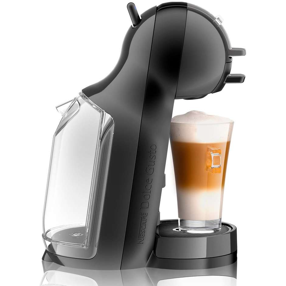 Krups KP1208KV Mini Me macchina del caffè in capsule colore nero + 64 capsule Nescafè Dolce Gusto