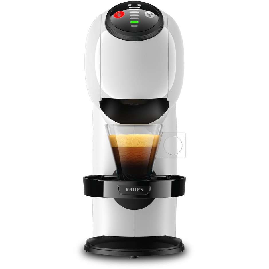Krups KP2401K Macchina del Caffè a capsule Capacità 0,8 Lt Semi-automatica Potenza 1500 W colore bianco