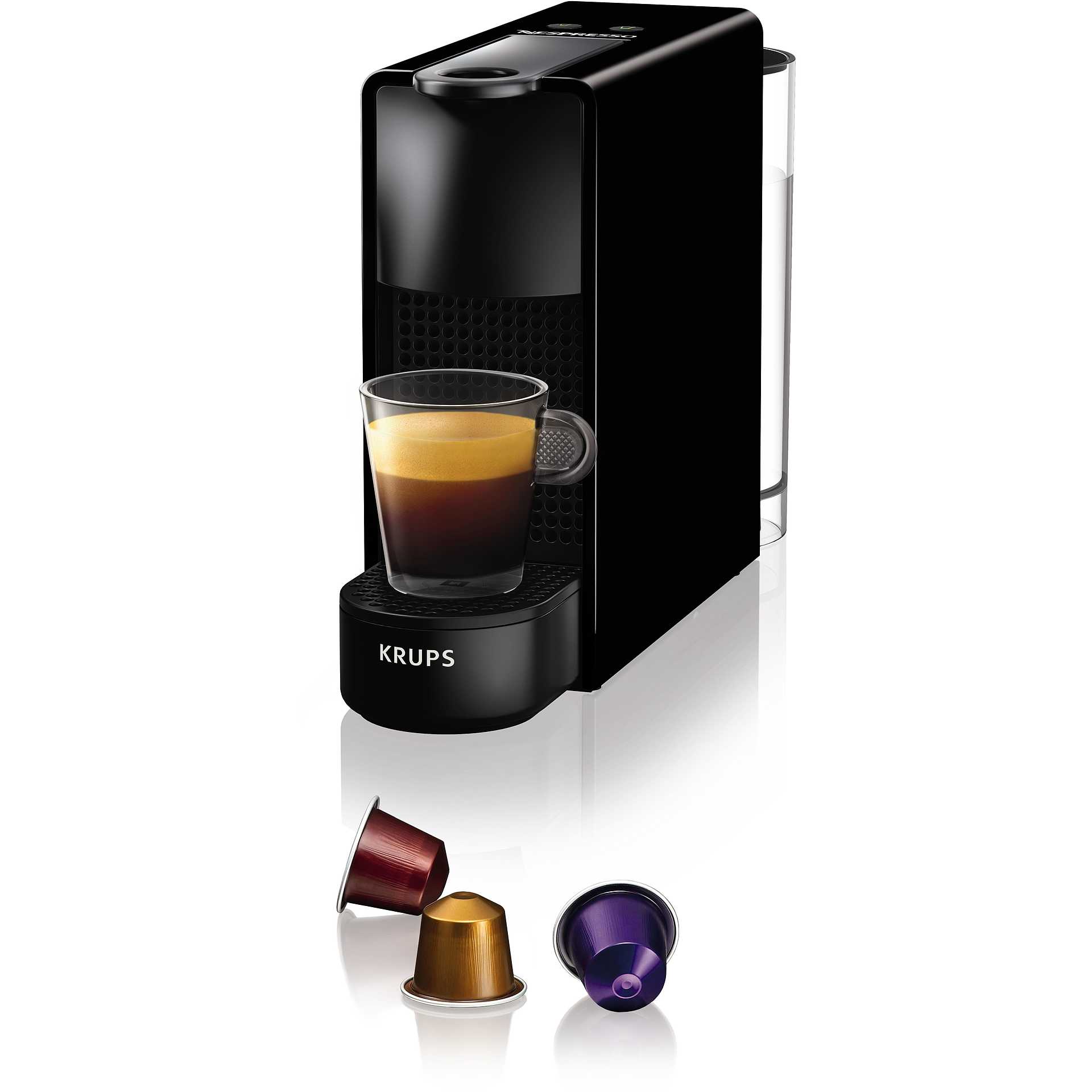 Krups XN1108K Nespresso Essenza Mini Macchine da caffe' Potenza 1310 W  colore nero - Macchine Da Caffè Macchine caffè - ClickForShop