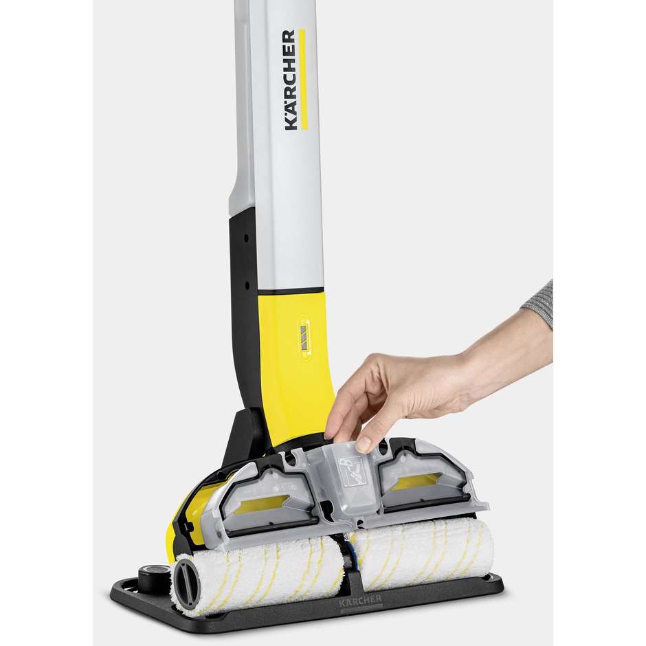 Kärcher FC3CORDLES Pulitore a Vapore Igienizzante Multisuperficie Nero