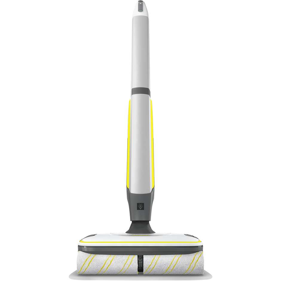 Kärcher FC7 Lavapavimenti Cordless Scopa Elettrica 25V 0,4L Nero Bianco Giallo