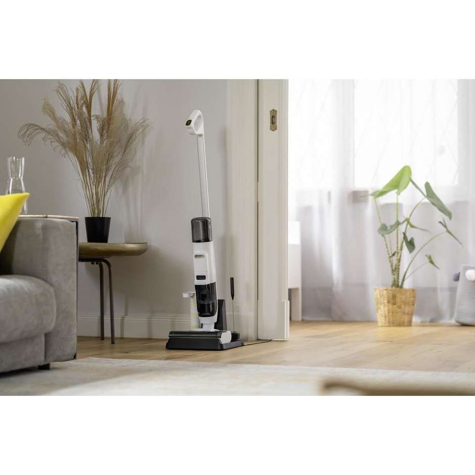 Kärcher FCV 2 Natural N aspirapolvere 3 in 1 a batteria, bianco