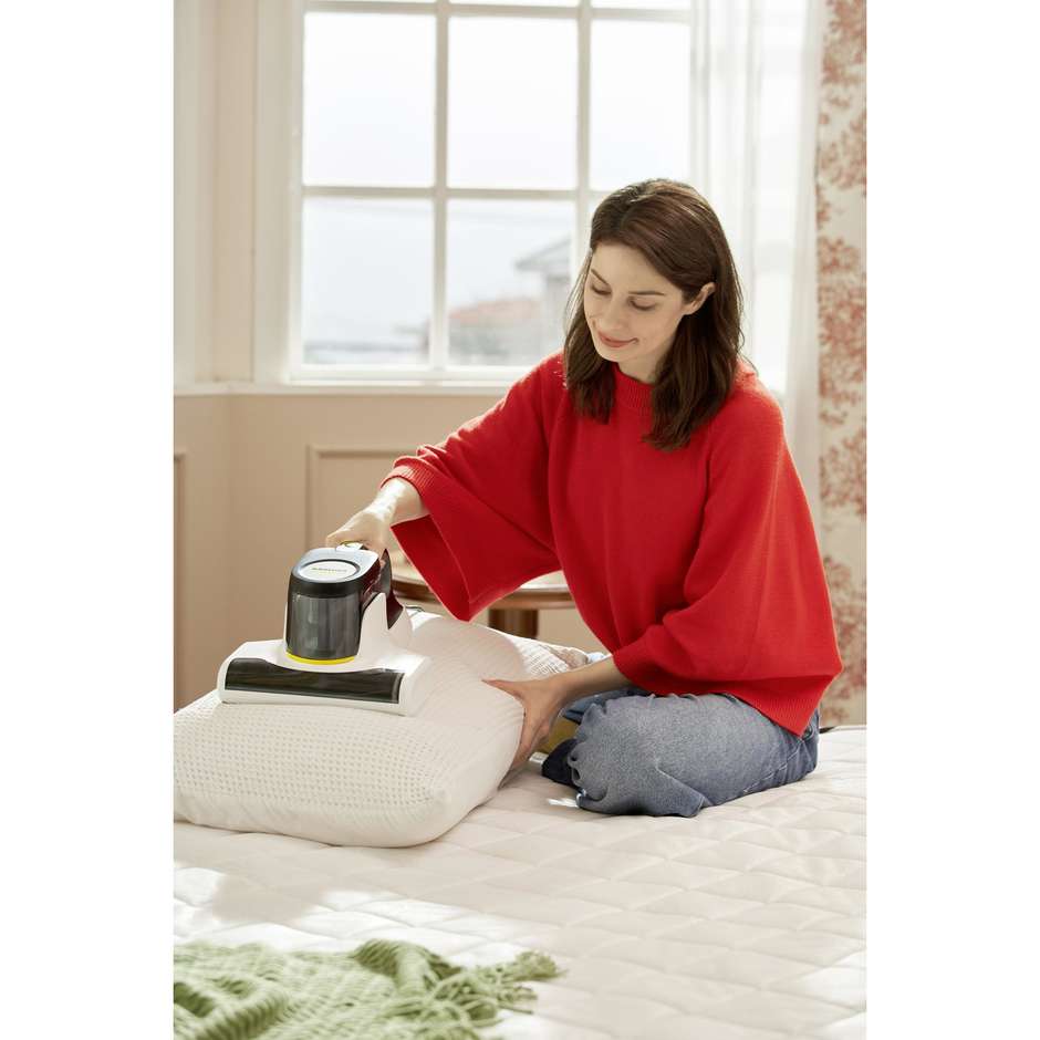 Kärcher VCH 4 UVCLEAN Aspirapolvere Senza Fili UV-C Nero/Bianco