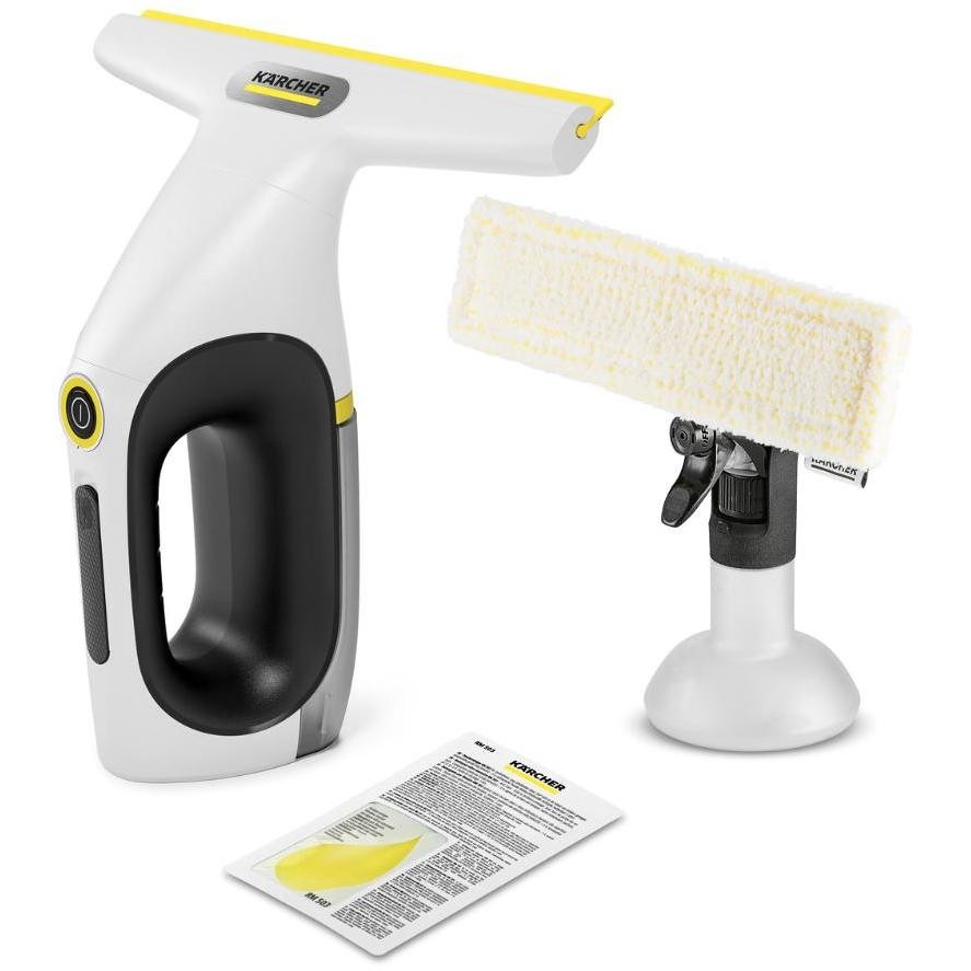 Kärcher WV 2 Universal Care Pulitore Finestre Elettrico Senza Fili Nero/Giallo