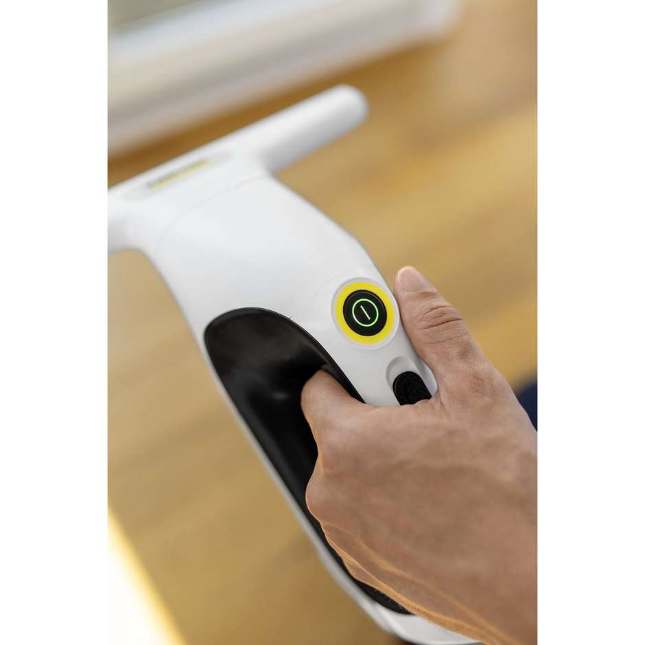 Kärcher WV 2 Universal Care Pulitore Finestre Elettrico Senza Fili Nero/Giallo
