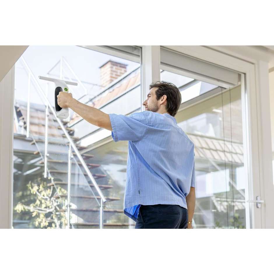 Kärcher WV 2 Universal Care Pulitore Finestre Elettrico Senza Fili Nero/Giallo