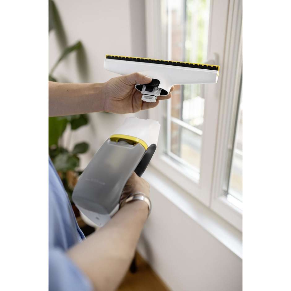 Kärcher WV 2 Universal Care Pulitore Finestre Elettrico Senza Fili Nero/Giallo