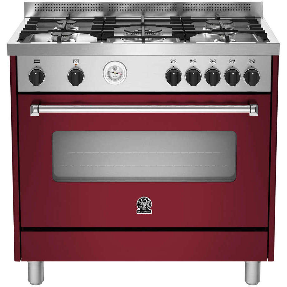 La Germania AMN965EVIT Cucina 90x60 5 fuochi a gas Forno elettrico 85 L Classe A colore Vino