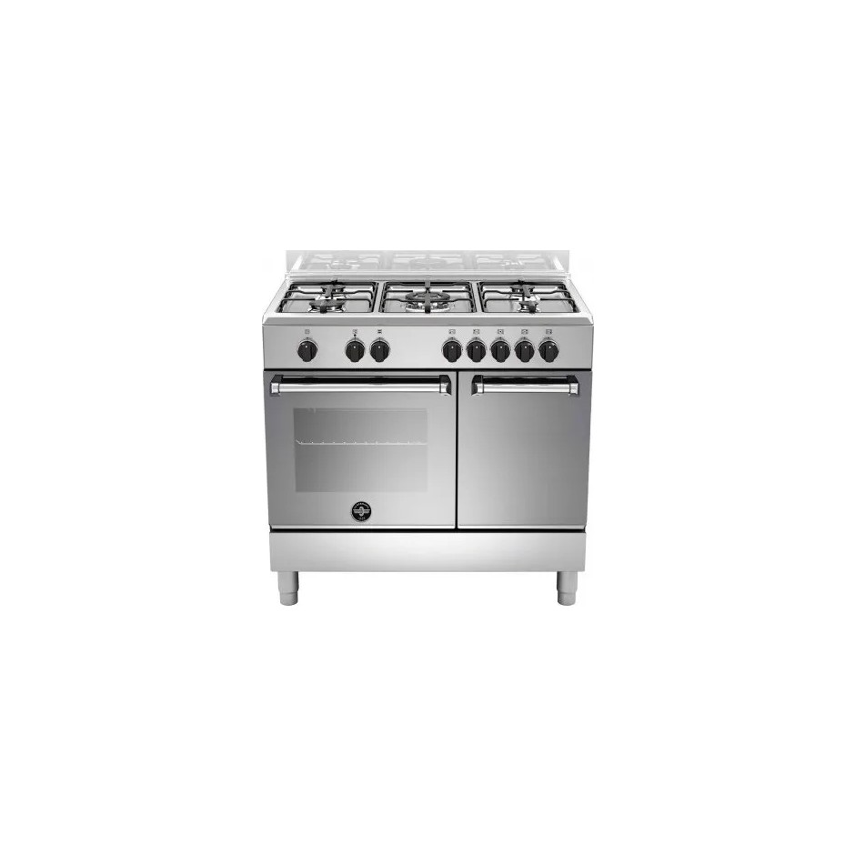 La Germania AMN9P5EXVC cucina 90 cm, 5 fuochi gas e forno elettrico multifunzione