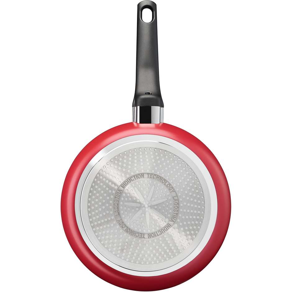 Lagostina Cucina Mediterranea Padella antiaderente Ø 24 cm Titanium Easy rossa