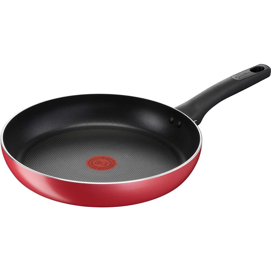 Lagostina Cucina Mediterranea Padella antiaderente Ø 28 cm Titanium Easy rossa