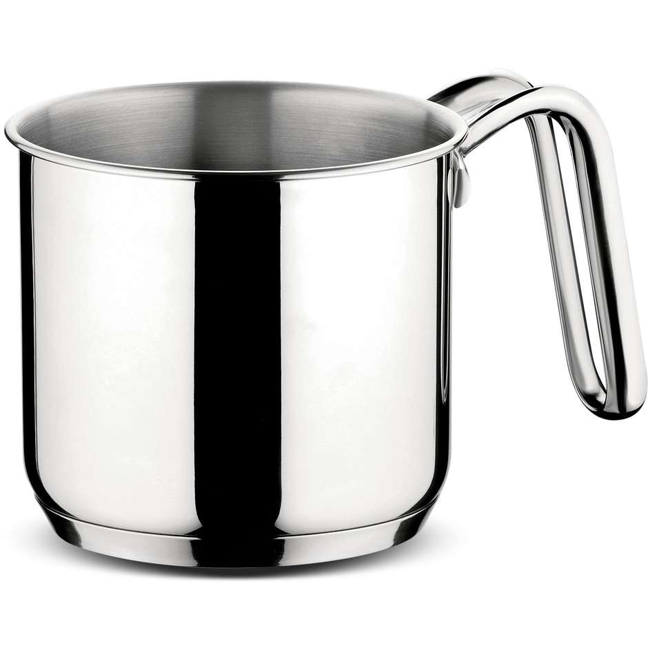 Lagostina Sfiziosa Bollilatte in Acciaio Inox 18/10 Diametro 12 cm Fondo Lagoseal Plus per Induzione