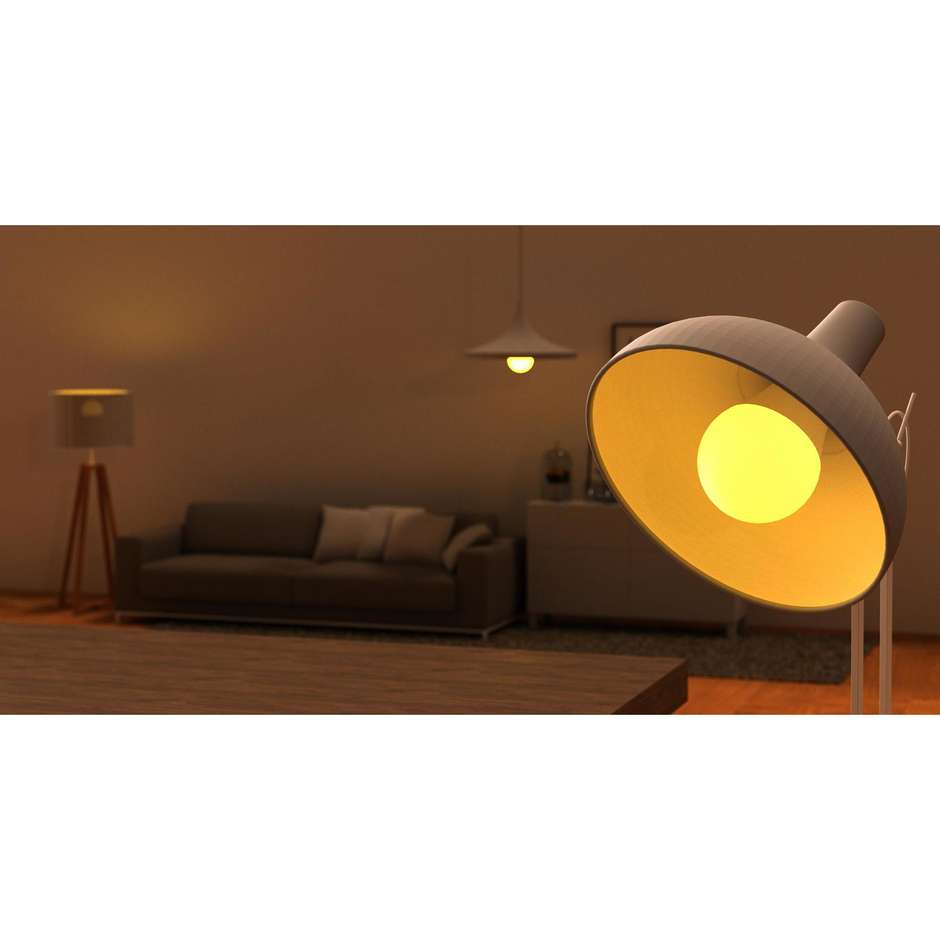 lampadina connessa e27 rgb assistenti vocali