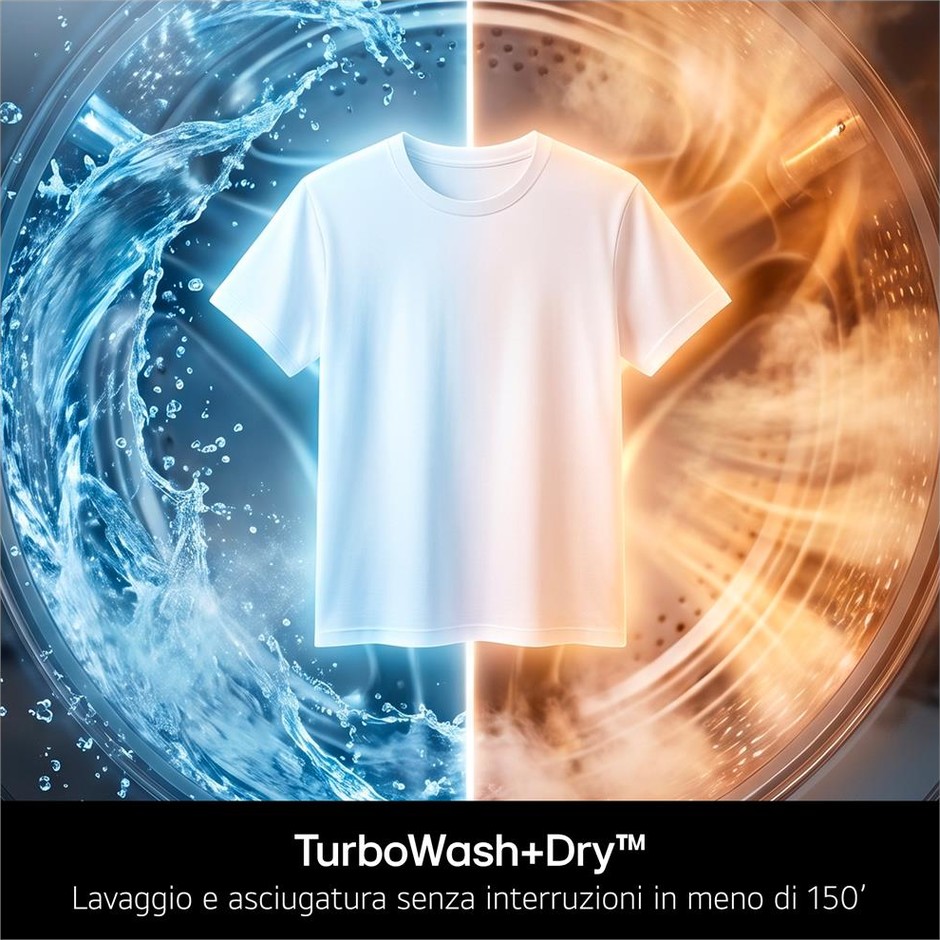 lavasciuga 9+6 a inv vap ai turbowash pompa di ca