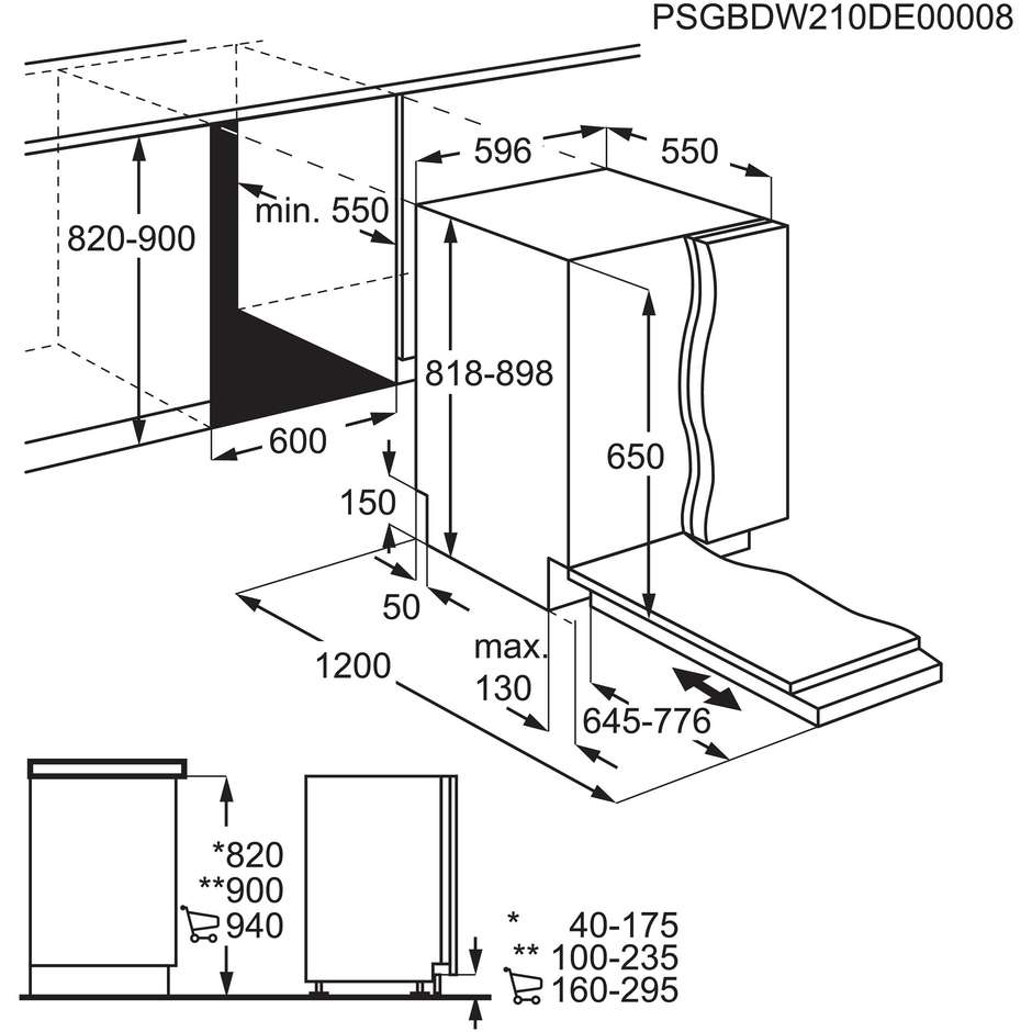 lavast inc 13cop 8pr 44db class d bianco