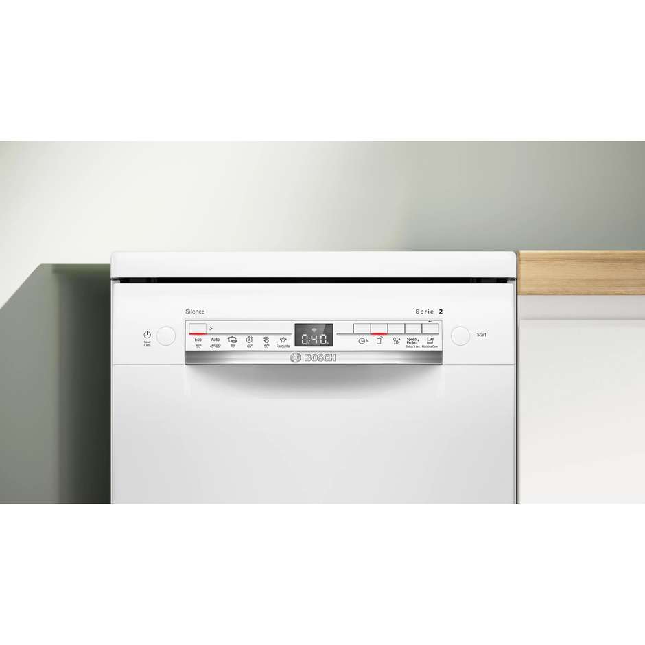 Lavastoviglie Bosch Serie 2 SPS2HKW55E 45 cm 10 coperti Bianca