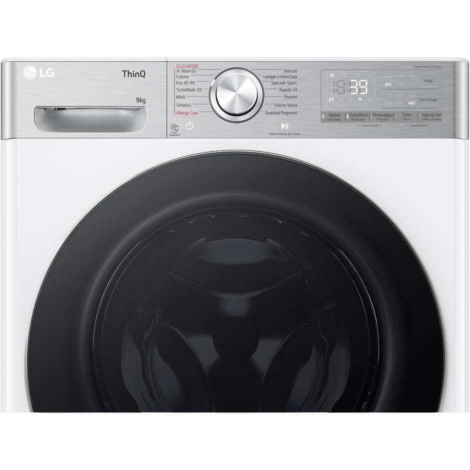 lavatr. cf 9 kg 1400g/min classe a bianco