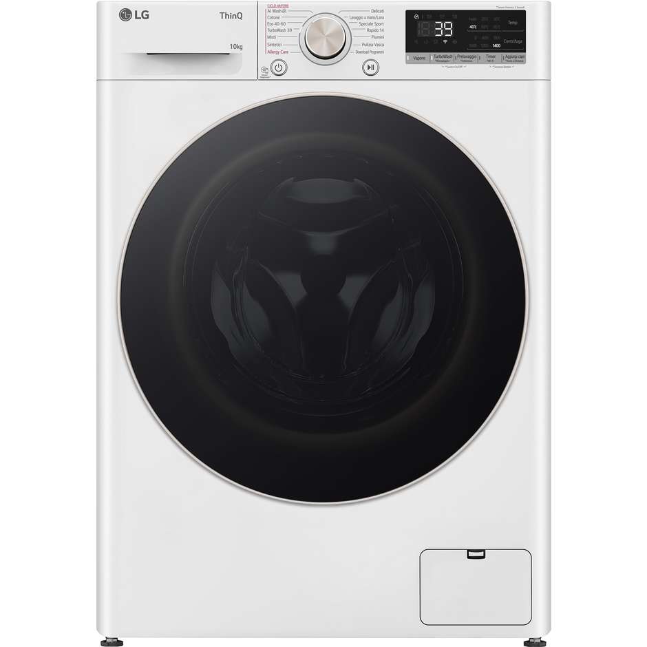lavatrice cf 10kg 1400g a-10% inv vap turbowash w