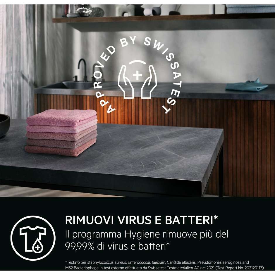 lavatrice cf 10kg 1400g a-40% inv vap wifi univer