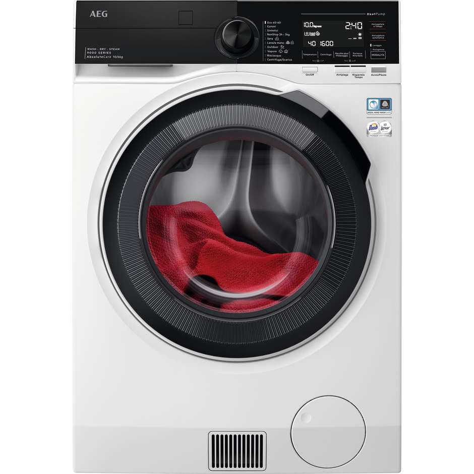 lavatrice cf 10kg 1400g a-40% plana inv vap cared