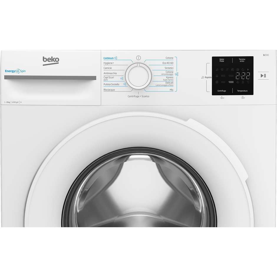 lavatrice cf 8kg 1200g a inv vap steamcure energy