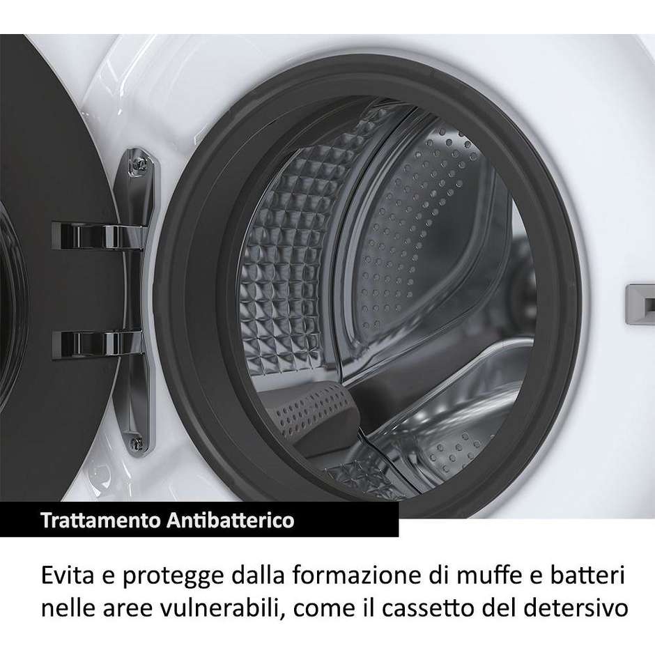 lavatrice snella 45cm 5kg 1200g h70 inv vap