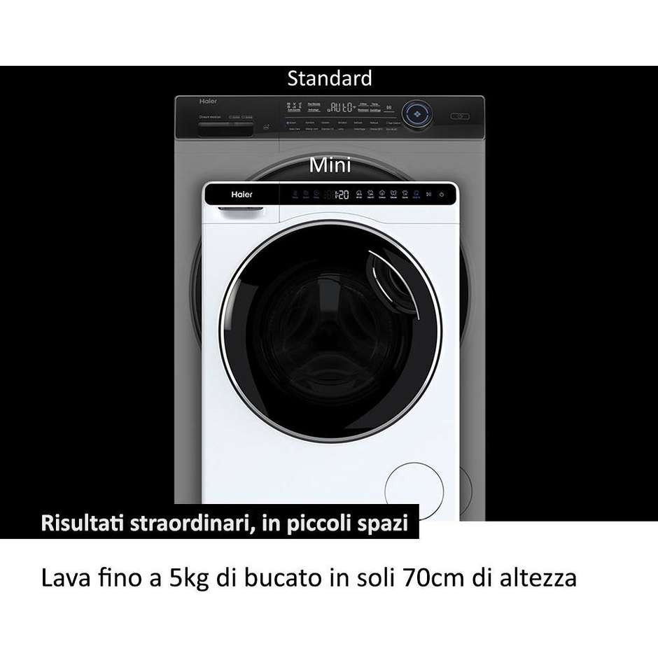 lavatrice snella 45cm 5kg 1200g h70 inv vap