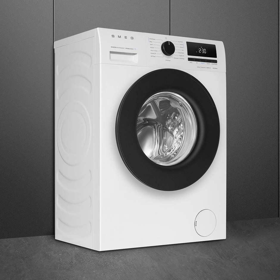 lavatrice snella 45cm 6kg 1200g a vap inv
