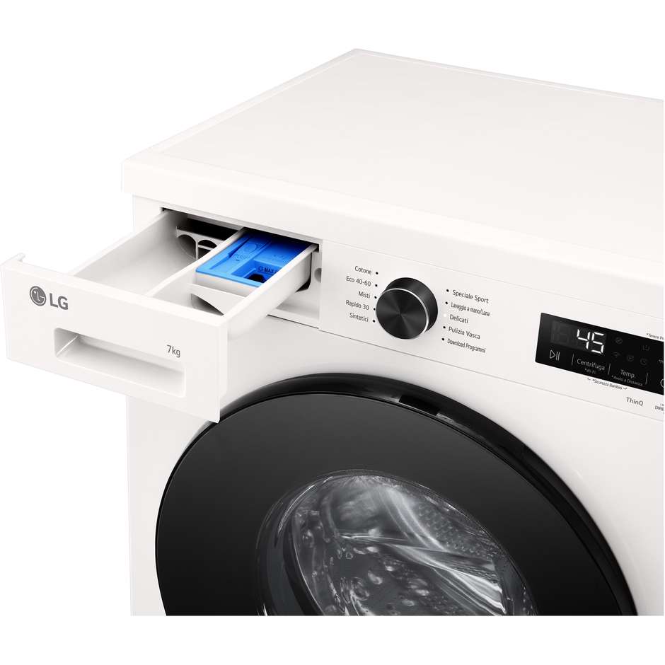 lavatrice snella 47cm 7kg 1400g a-30% vap direcmo