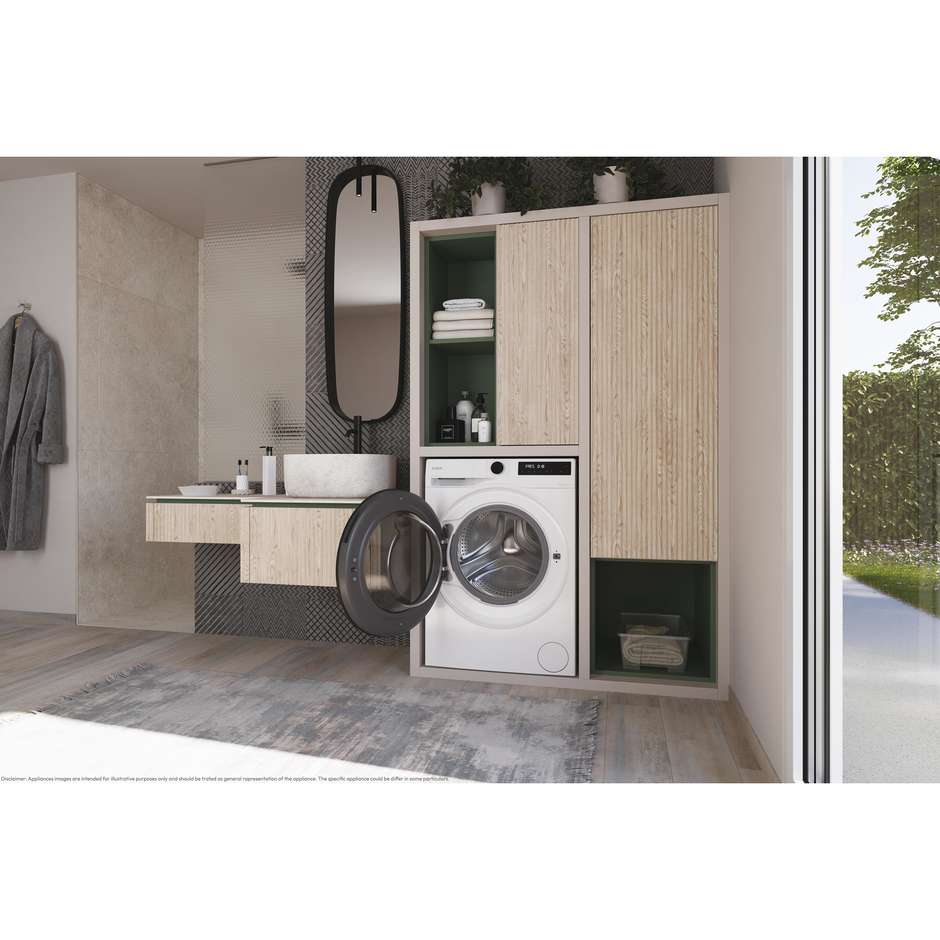 lavatrice snella 47cm 7kg a-20% 1200g inv vap