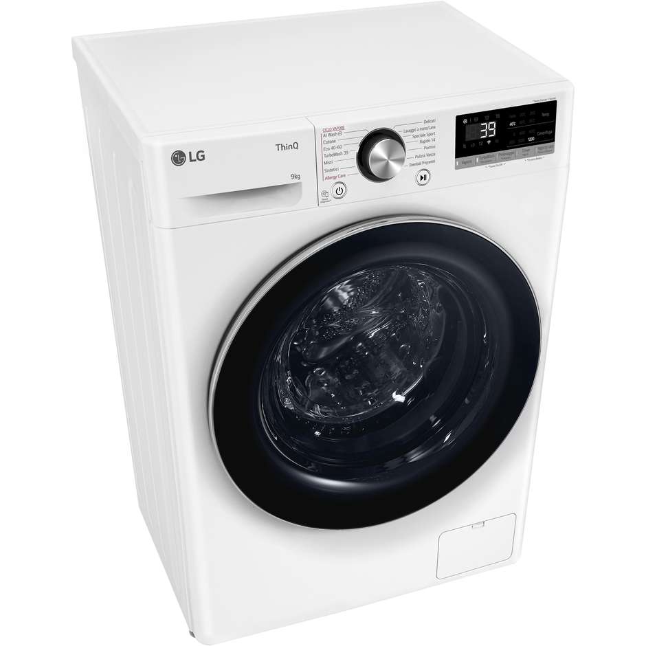 lavatrice snella 47m 9kg 1200g a-10% vap turbowas
