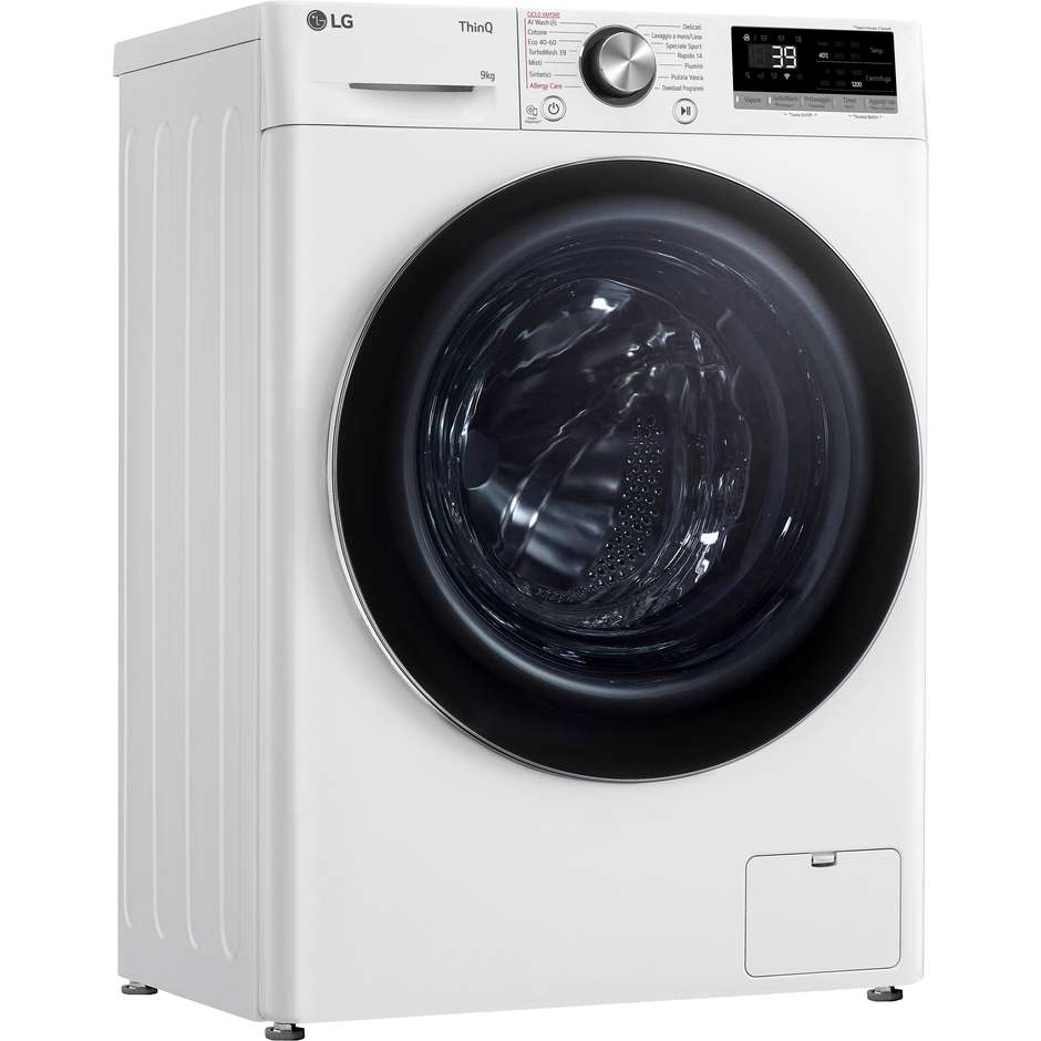 lavatrice snella 47m 9kg 1200g a-10% vap turbowas