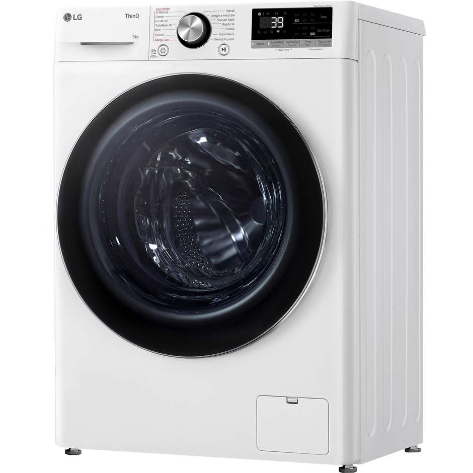 lavatrice snella 47m 9kg 1200g a-10% vap turbowas