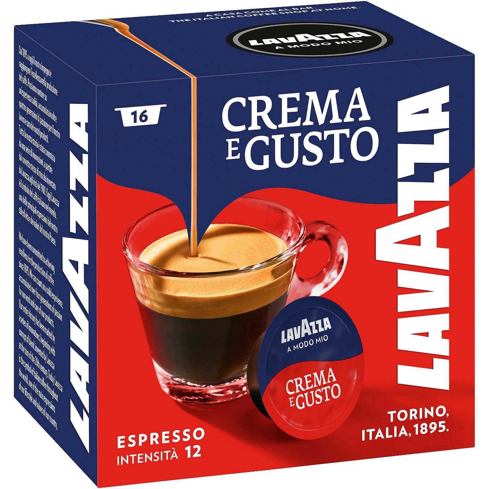 Lavazza A Modo Mio Capsule caffè Espresso Dek Cremoso (confezione