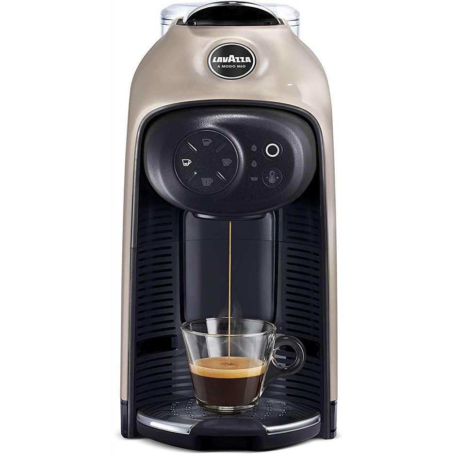 Lavazza A Modo Mio Idola Macchina da Caffè a Capsule Touch 1500 W Silenziosa Grigio Greige