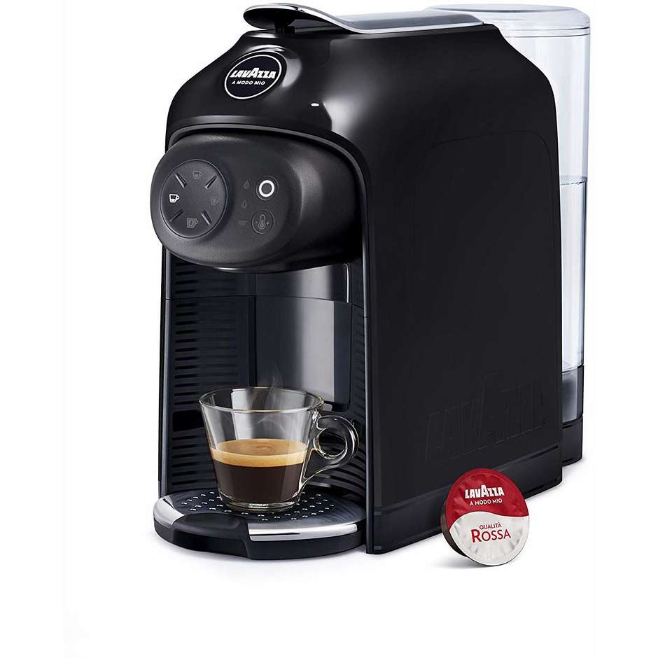 Lavazza A Modo Mio Idola Macchina da Caffè a Capsule Touch 1500 W Silenziosa Nero Lucido