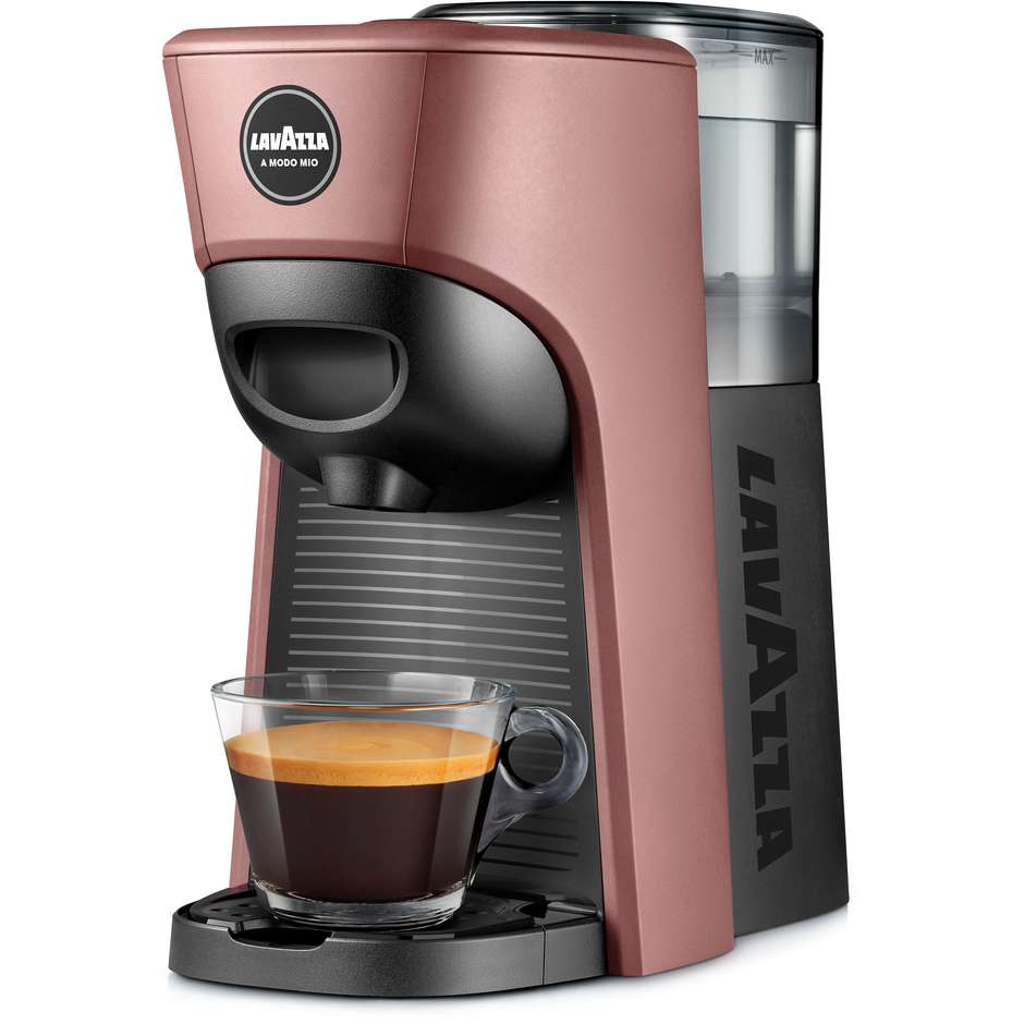 Lavazza A Modo Mio Tiny TINYECOPIN Macchina da Caffè a Capsule 1450 W 0,6 L Nero e Rosa