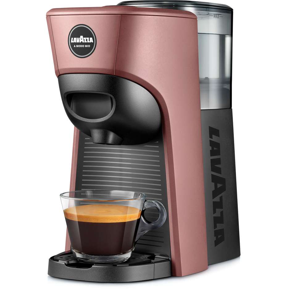 Lavazza TINYECOPIN Macchina del caffè a capsule Potenza 1450 W Capacità 0,6 L Colore Nero, Rosa