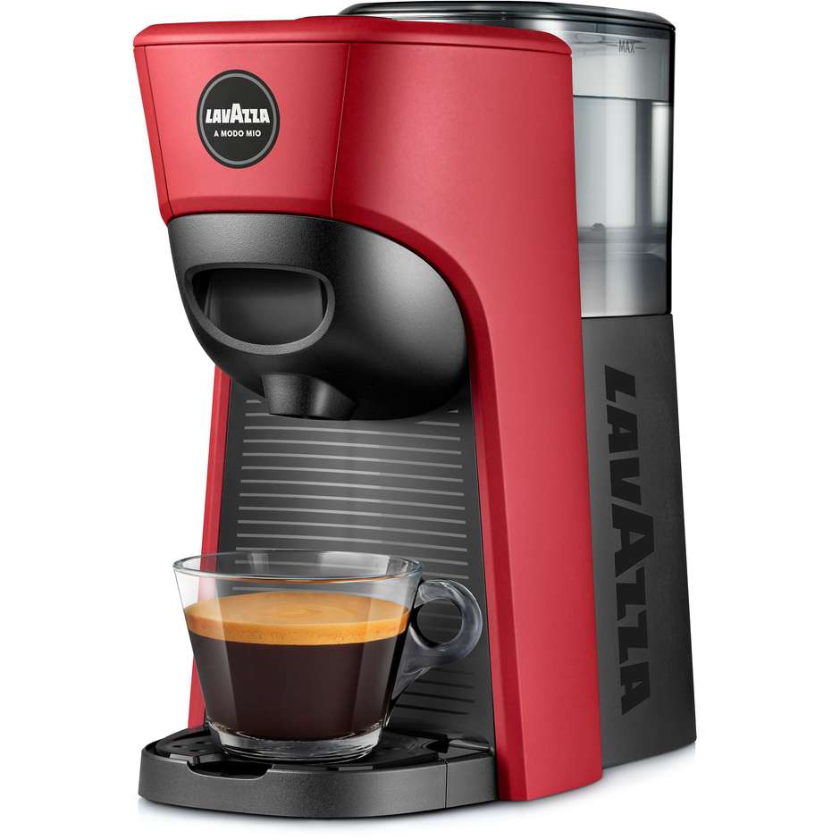 Lavazza TINYECORED Macchina del caffè a capsule Potenza 1450 W Capacità 0,6 L Colore Nero, Rosso