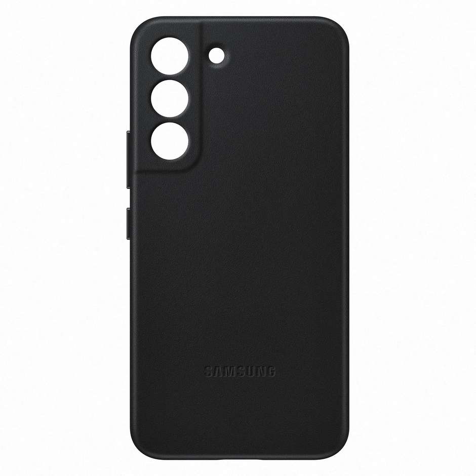 leather cover galaxy s22 black