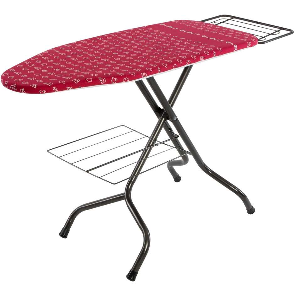 Lelit PA160 Asse da Stiro Pieghevole 120x45,5 cm Regolabile in Altezza Nero