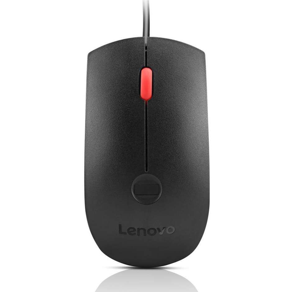 Lenovo 4Y50Q64661 Mouse USB biometrico con lettore di impronte digitali colore nero