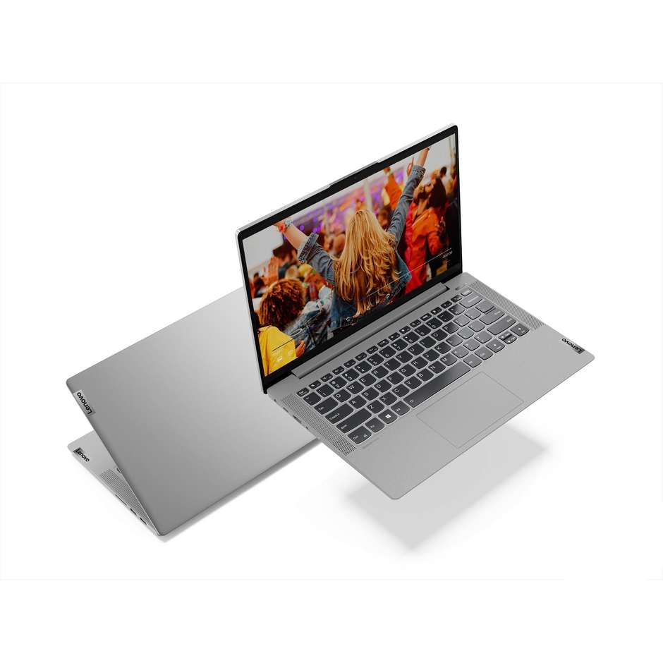 Lenovo 5 14ALC05 Notebook 14'' Full HD AMD Ryzen 5 Ram 8 Gb SSD 256 Gb Windows 10 Home colore grigio