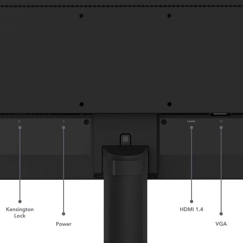 Lenovo 68CDKAC1IT PC Monitor LCD 27" Full HD 300 cd/m² Classe D Colore Nero