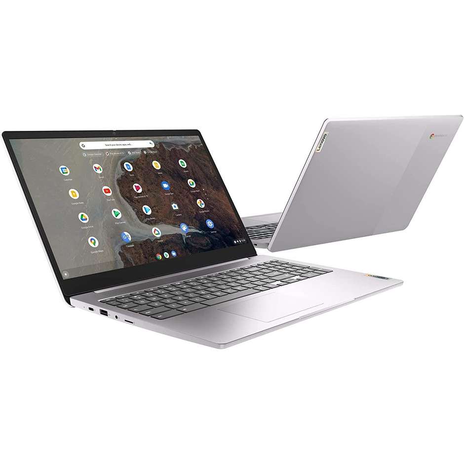 LENOVO 82N4004DIX Notebook 15,6" Intel Celeron N N4500 8 GB 128 GB eMMC ChromeOS Colore Grey