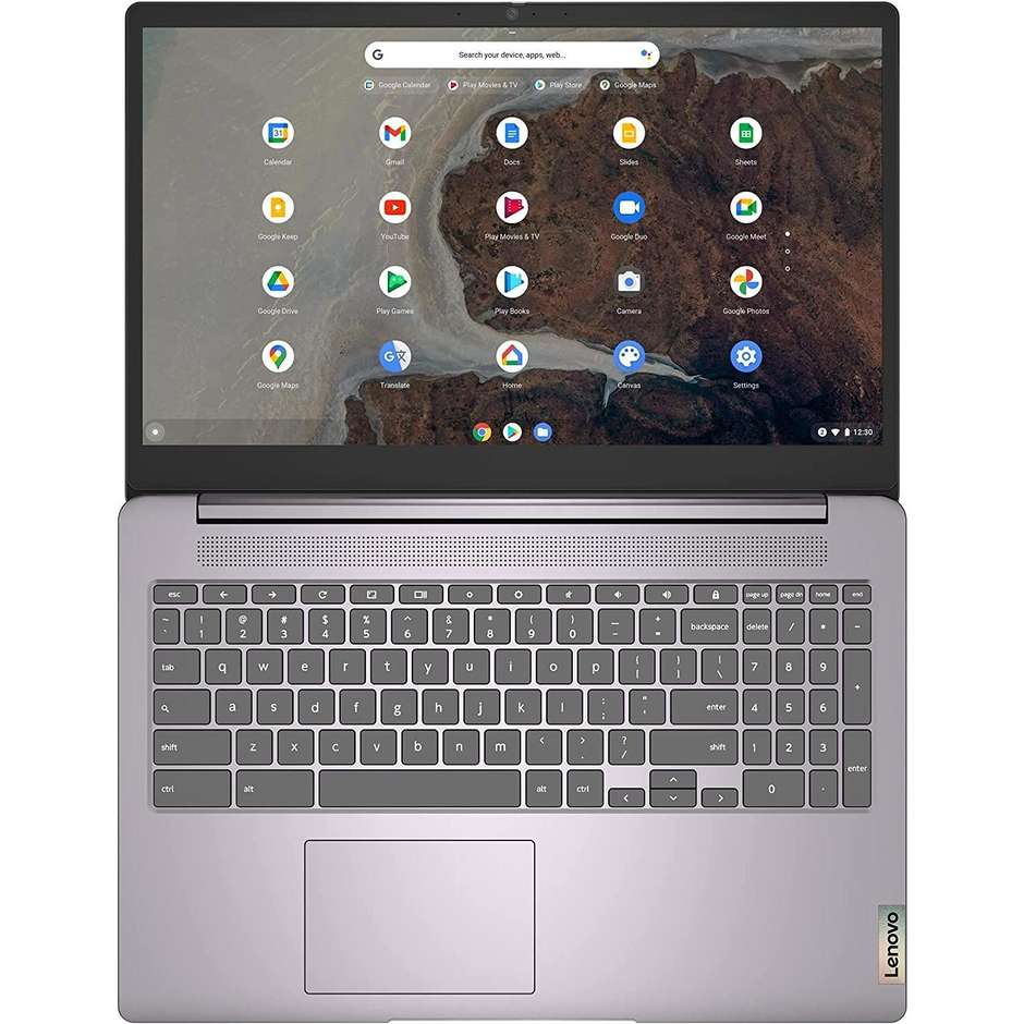 LENOVO 82N4004DIX Notebook 15.6" N4500 8 GB 128 GB ChromeOS Colore Grey