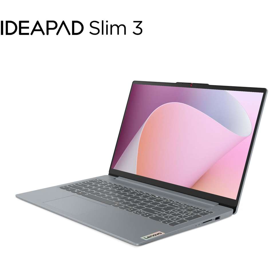 Lenovo 82XM00UKIX IdeaPad Slim 3 Notebook 15.6" Full HD Ram 16 GB Memoria 1 TB Wi-Fi Windows 11 Home Colore Grigio