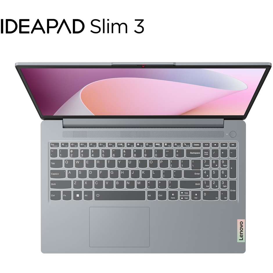 Lenovo 82XM00UKIX IdeaPad Slim 3 Notebook 15.6" Full HD Ram 16 GB Memoria 1 TB Wi-Fi Windows 11 Home Colore Grigio